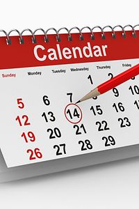 Symbolische Bild von Chef Corp. Veranstaltungskalender