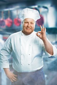 Chef liebevoller Präzision